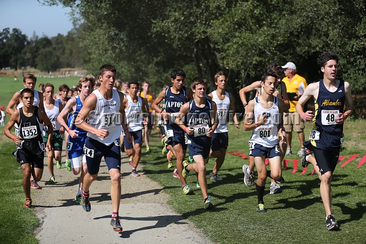 12SIHSD3-009.JPG - 2012 Stanford Cross Country Invitational, September 24, Stanford Golf Course, Stanford, California.